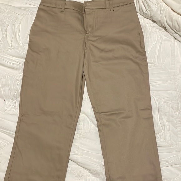 Mills | Bottoms | Girls Khaki Uniform Pants | Poshmark